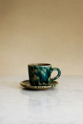 Kaffekopp Spruzzi Turchese
