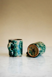 Kaffemugg Spruzzi Turchese