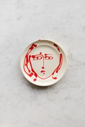 Assiett Face Red