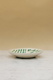 Djup Tallrik Abstract Verde