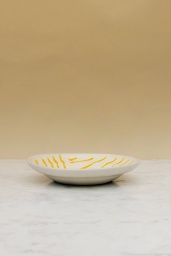 Djup Tallrik Abstract Giallo