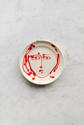 Assiett Face Red