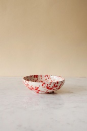 Frukostskål Spruzzi Red