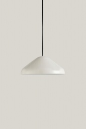 Pao Pendant Steel Cream White M Ø35