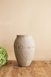 Paperpulp Vas Natur H 26,5 cm