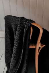 Crinkle Plaid Anthracite