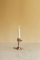 Drip Candle Holder Silver S