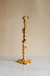 Drip Candle Holder Gold XL