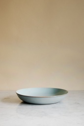 Pasta Plate Light Blue/Smokey Blue