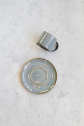 Le Cadere Espressokopp & Fat Misty Grey
