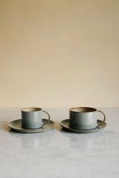 Le Cadere Kaffekopp & Fat Misty Grey