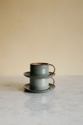 Le Cadere Kaffekopp & Fat Misty Grey