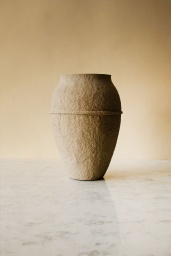 Paperpulp Vas Natur H 26,5 cm