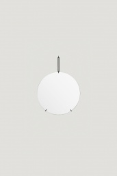 Spegel Ø30cm Svart
