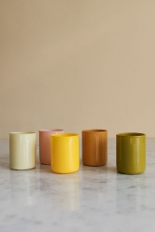 Spot Votive Set om 5 Gul