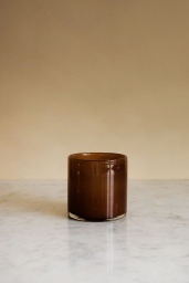 Candle Holder Brown Petit