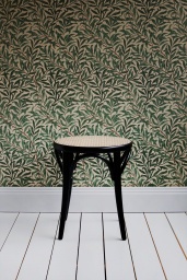 Pall TON No.60 Svart/Flätad Sits