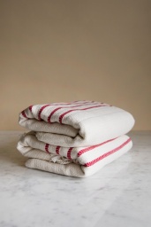 Turkish Peshtemal Stripe Red