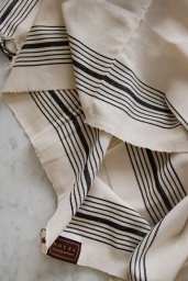 Turkish Hamam Stripe Blk