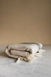 Turkish Hamam Stripe Blk