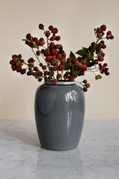 Urna Crackle Grey Small