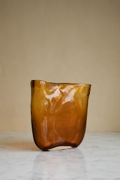 Vetro Fuso Vas Amber
