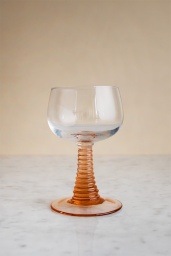 Swirl Wine Glass Nude