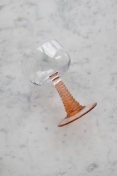 Swirl Wine Glass Nude