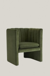 Loafer Chair SC23 Green Velvet