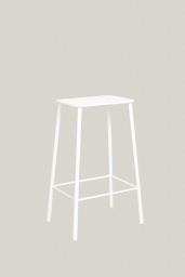 Adam Stool Mono Outdoor White H65cm