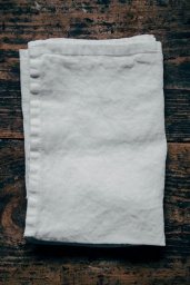 Kökshandduk Linne White