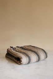 Linen Hamam Towel Blue