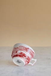 Cranberry Italian Cup & Saucer