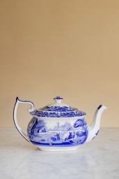 Blue Italian Teapot