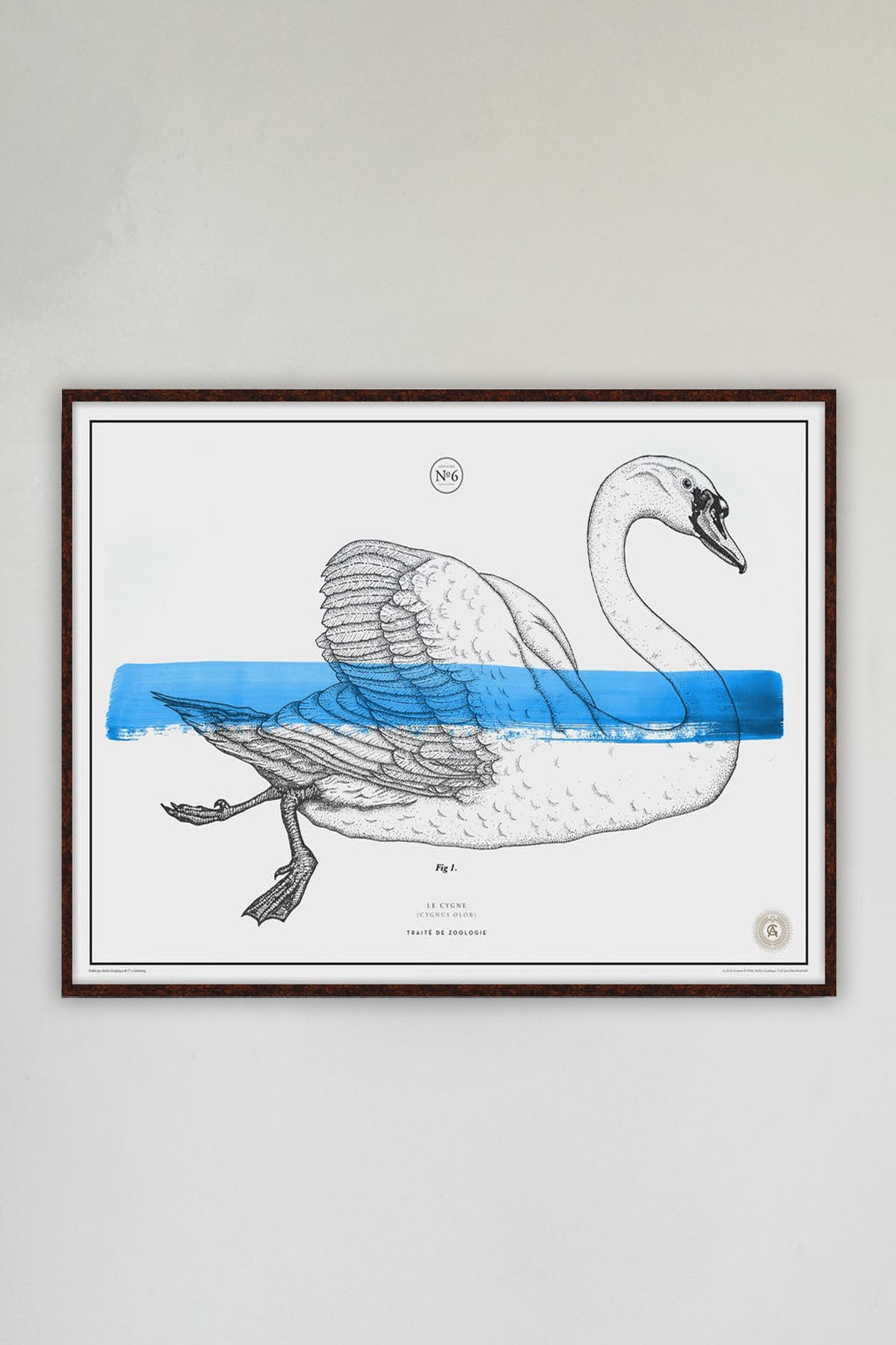Le Cygne No. 6 Blue