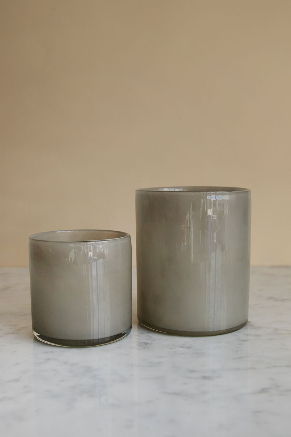 Candle Holder Grey