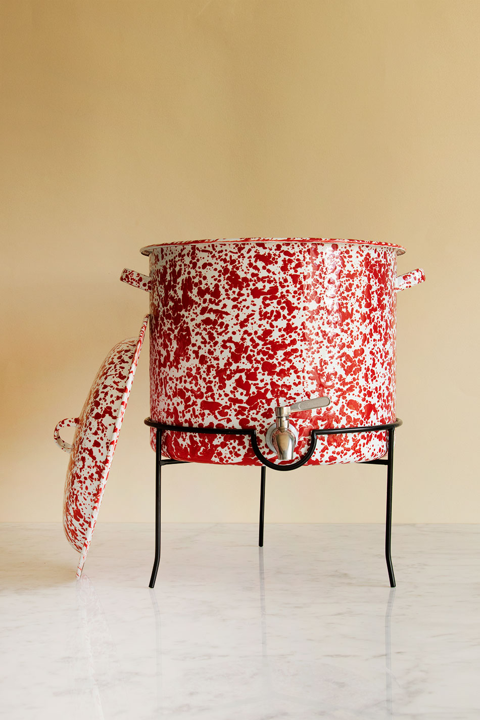 Beverage Dispenser 15L Splatter Röd