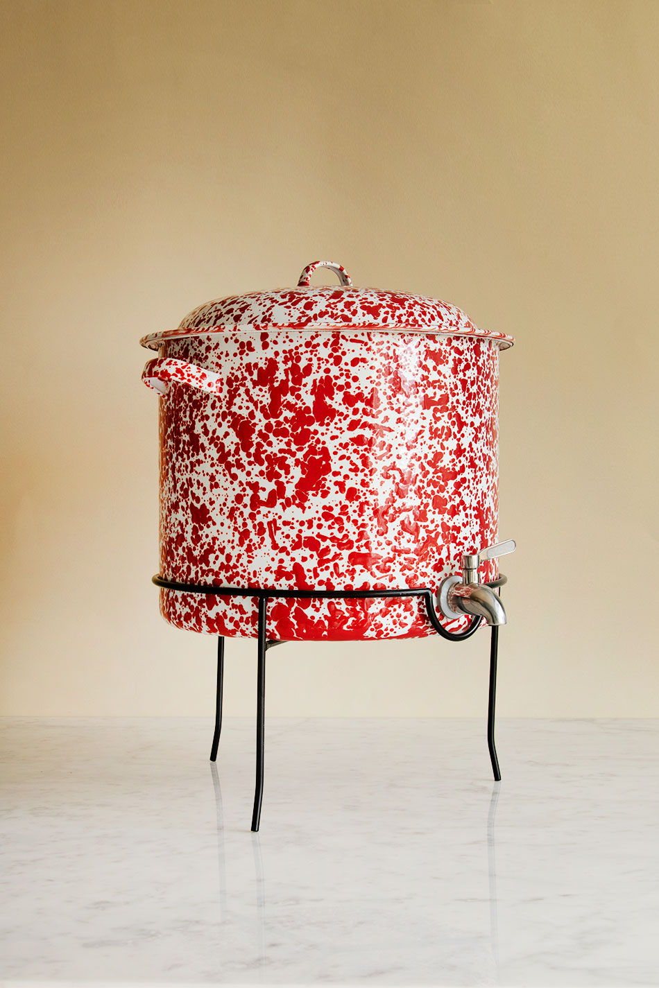 Beverage Dispenser 15L Splatter Röd