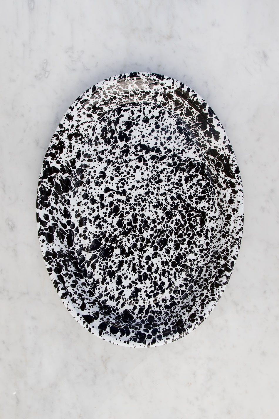 Serveringsfat Splatter Black Large