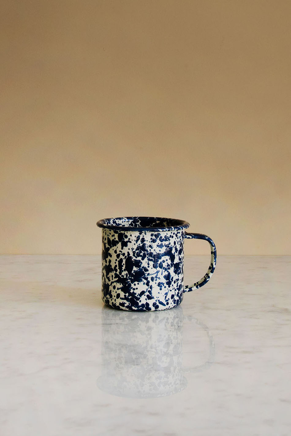 Kaffemugg Splatter Navy