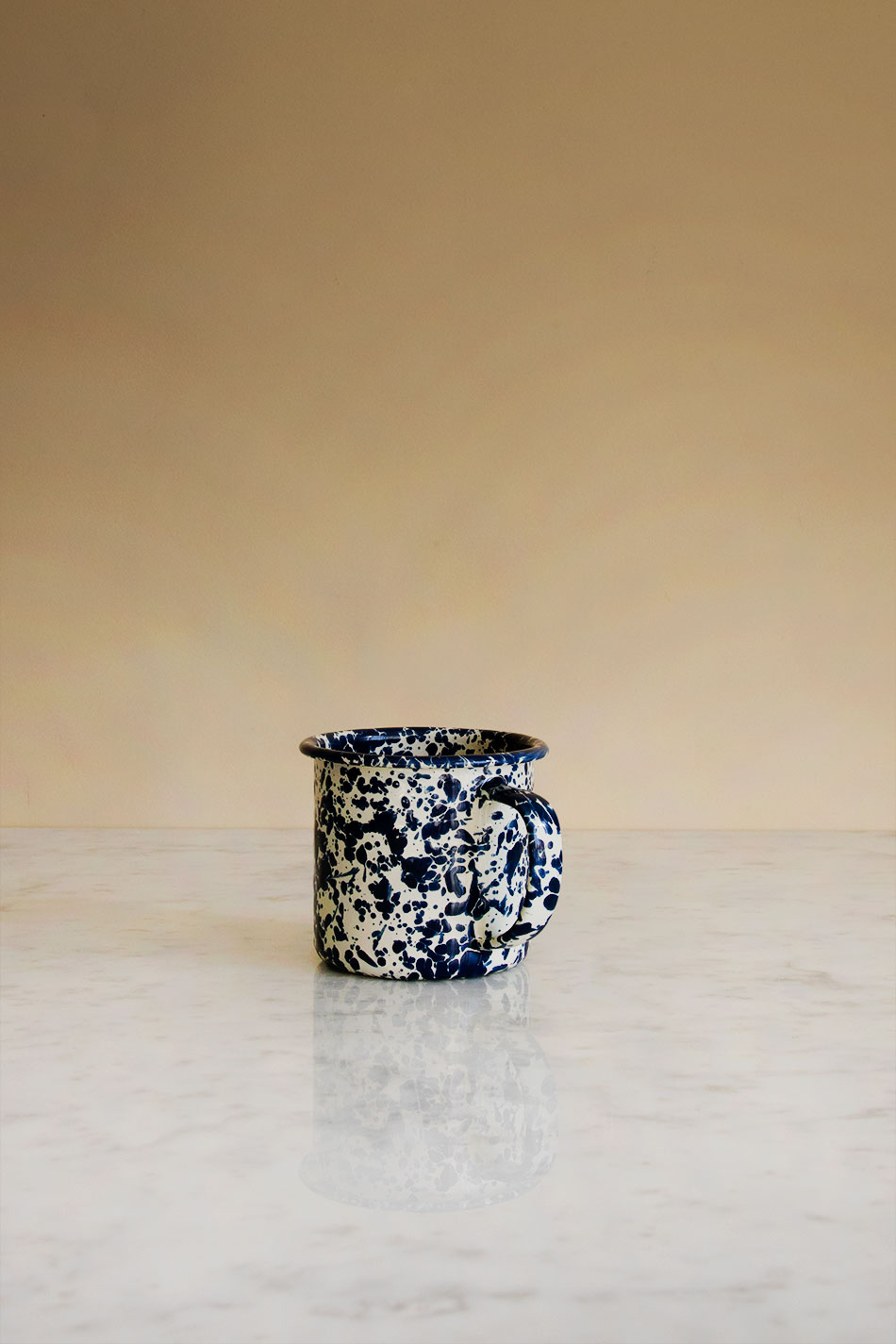 Kaffemugg Splatter Navy