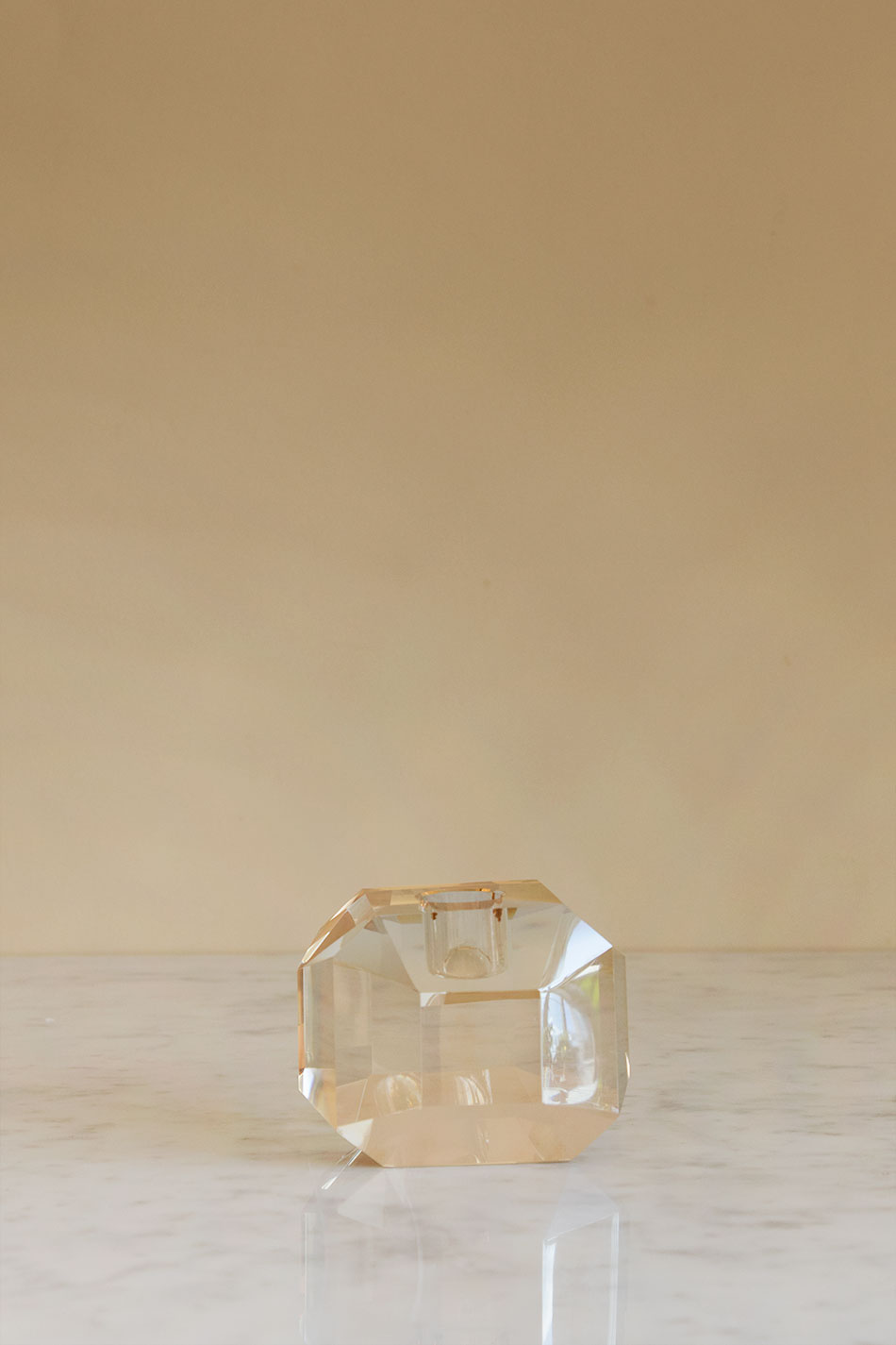Diamond Crystal Candle Holder