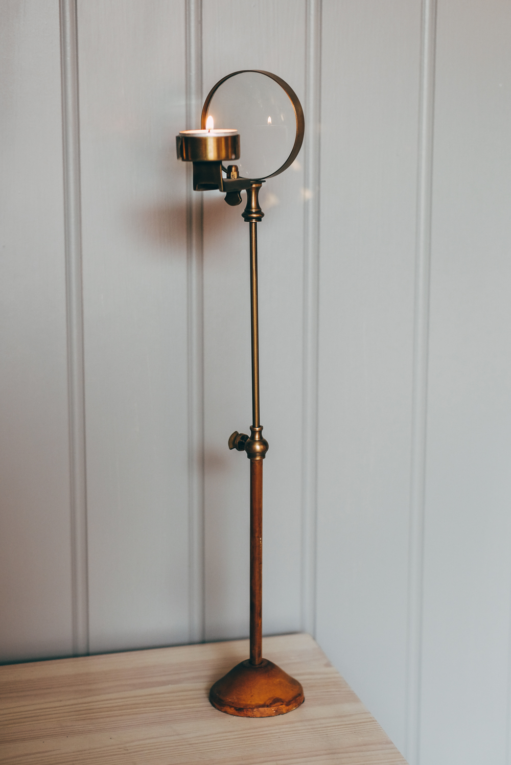 Magnifying Candle Holder S