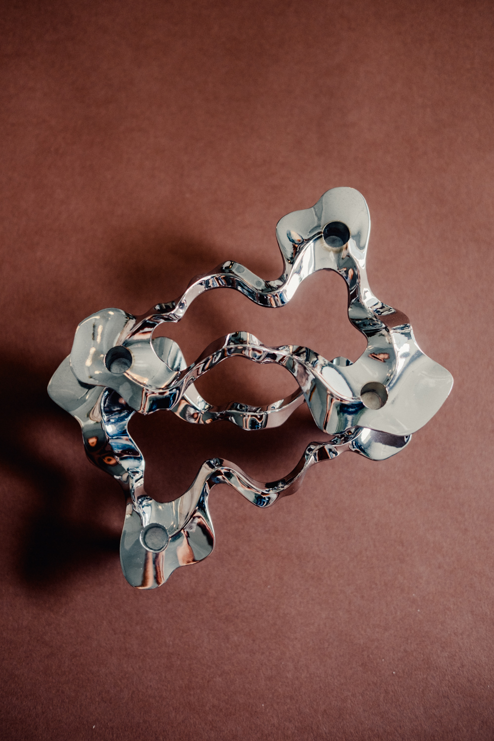 Ostrea Fan Candleholder