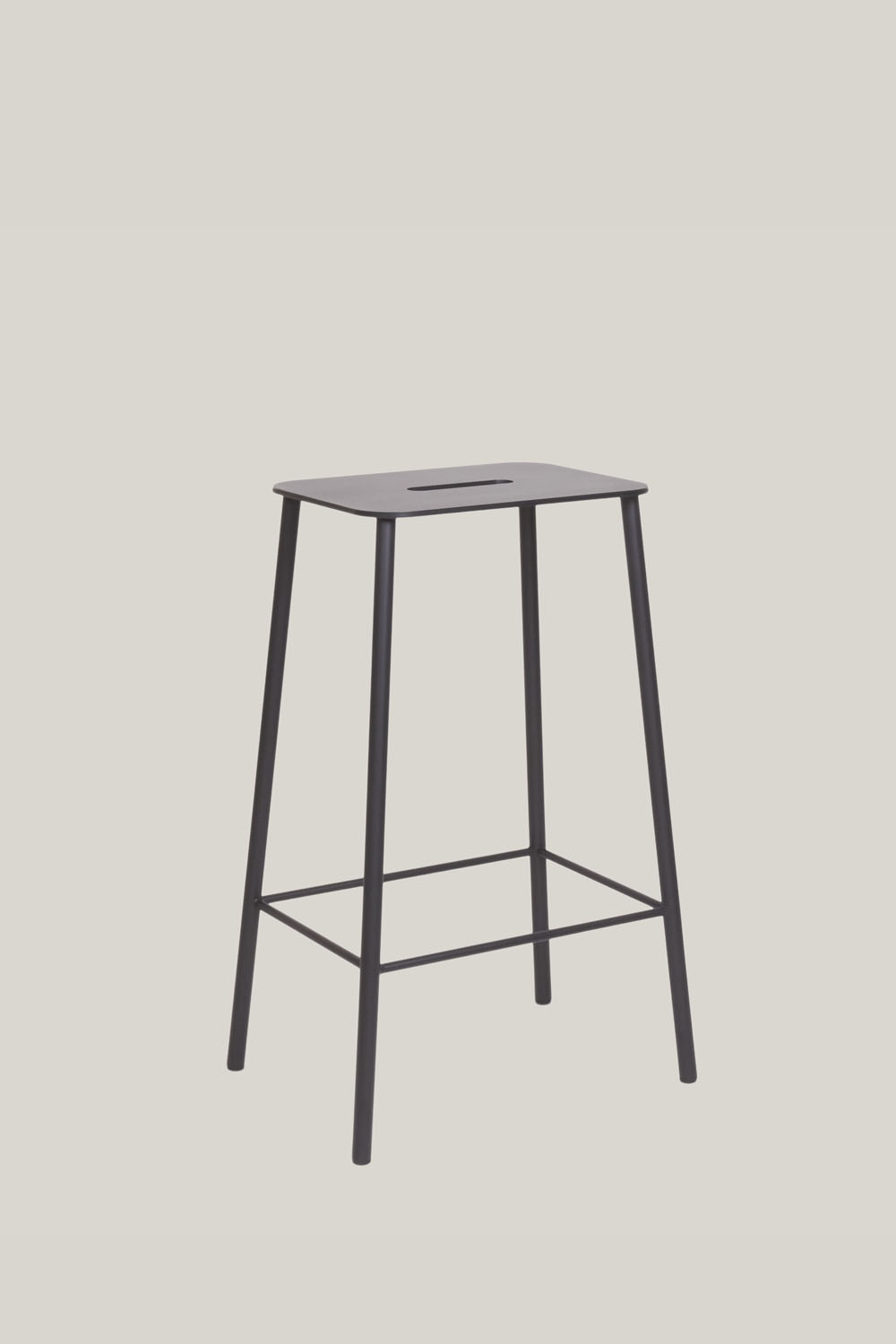 Adam Stool Mono Outdoor Black H65cm