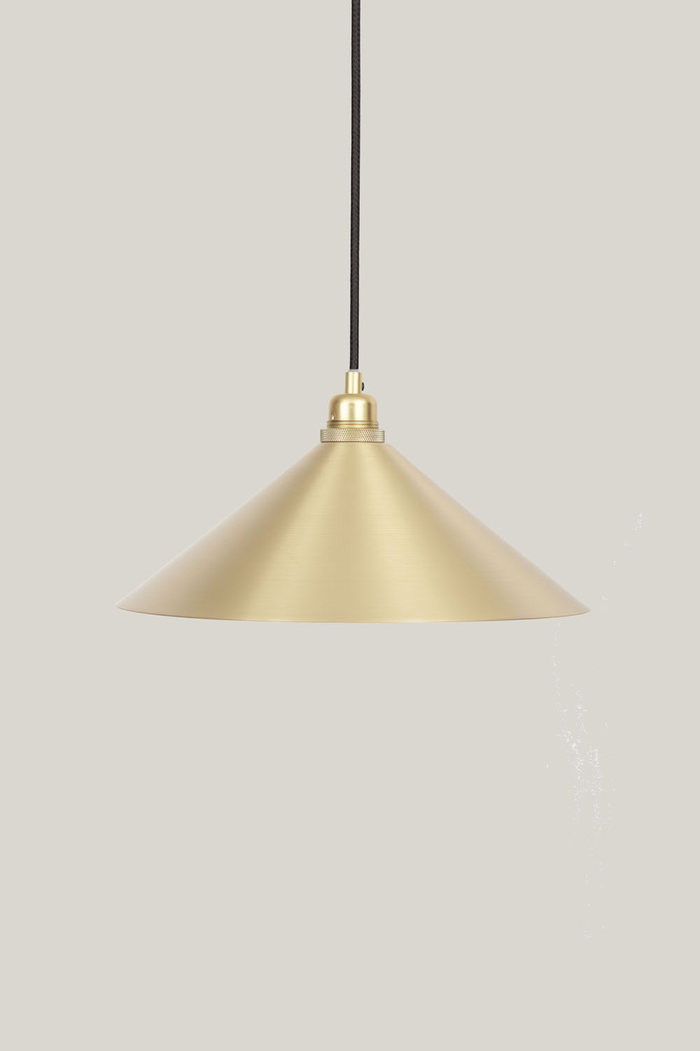 Cone Shade Brass Large
