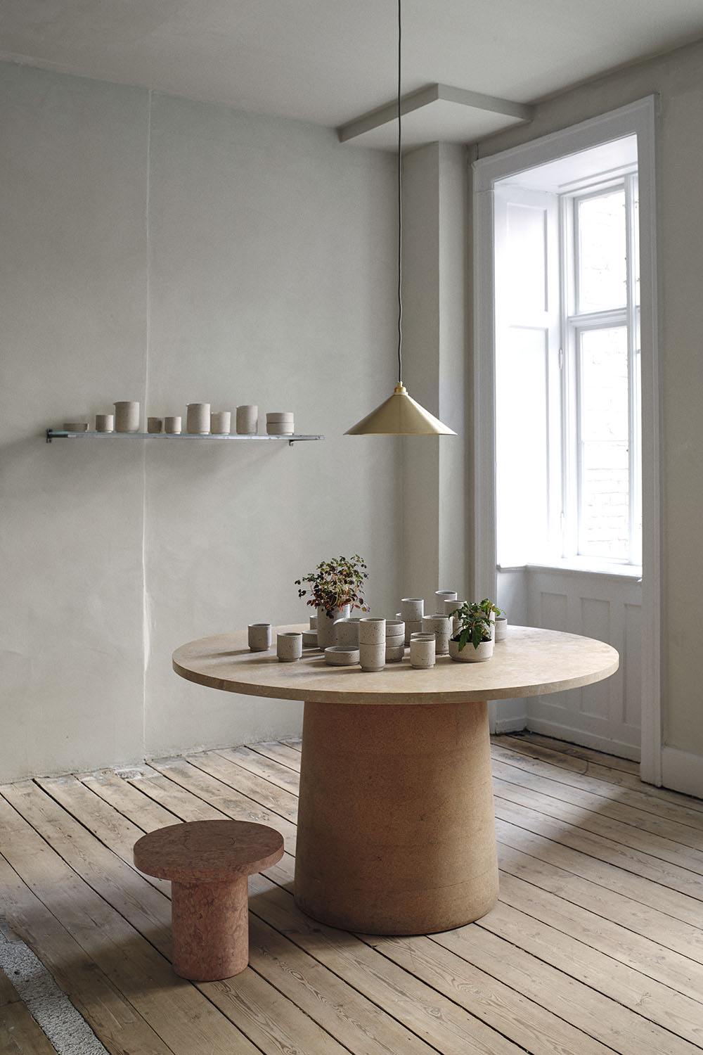 Cone Shade Brass Large