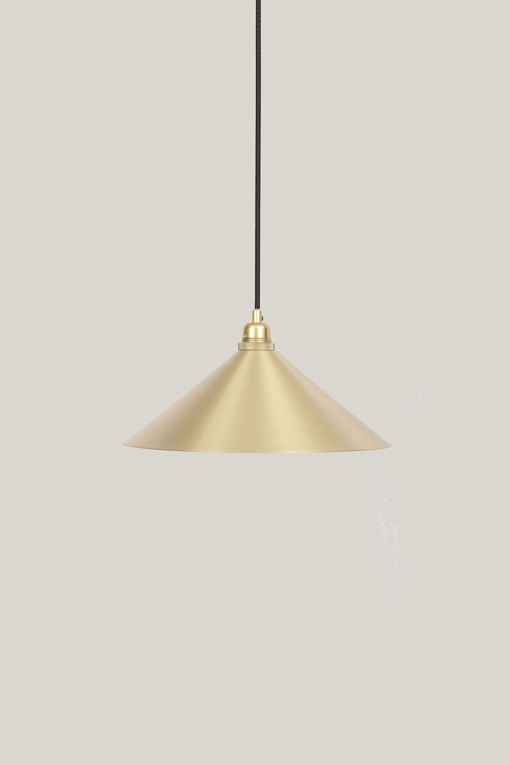 Cone Shade Brass Small