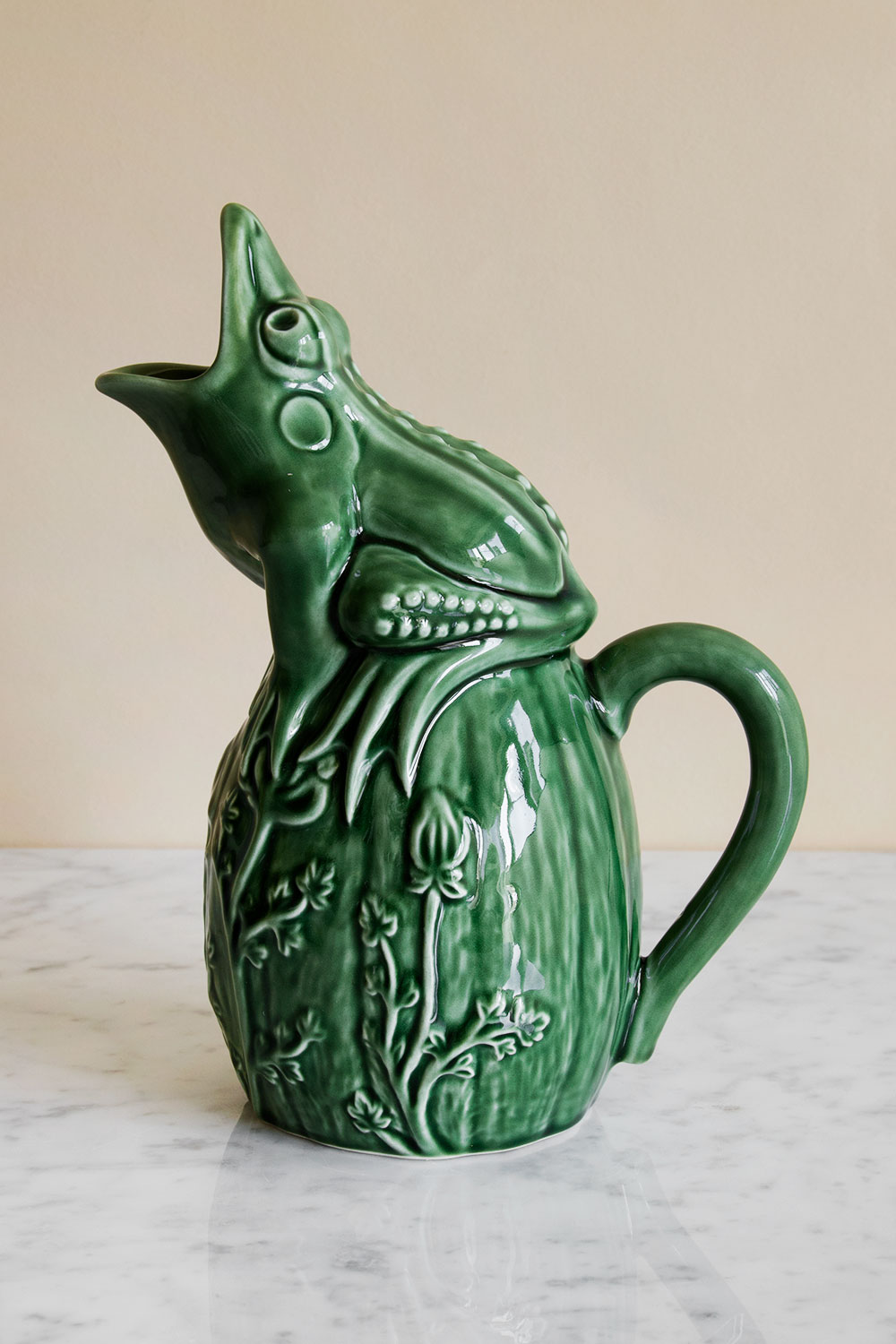 Pitcher Frog Green