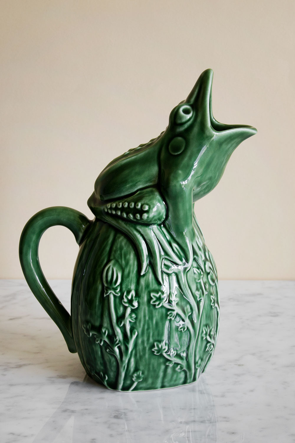 Pitcher Frog Green